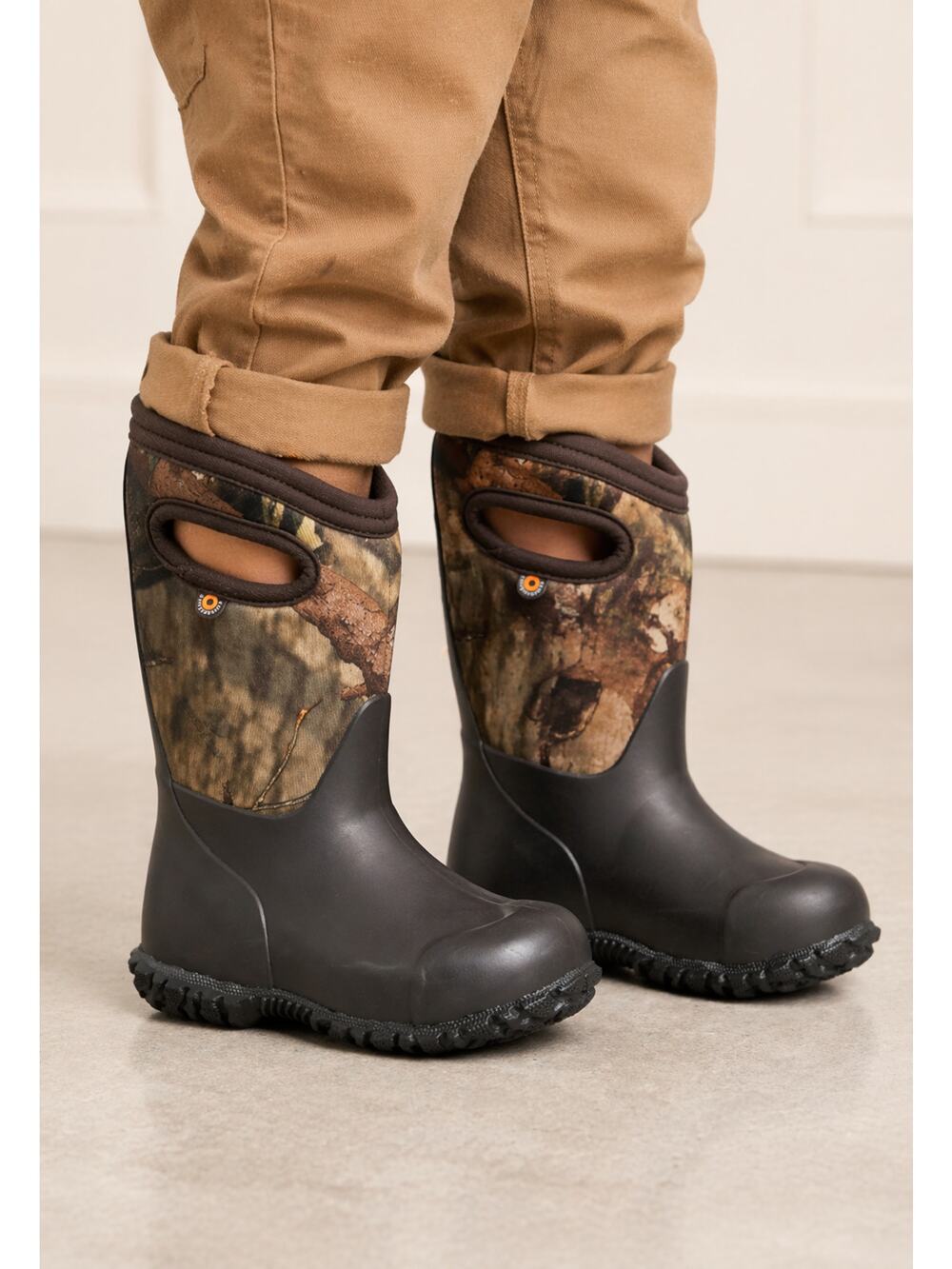 BOGS York Camo Boot Kids Toddler-Youth Boot, 11 M US Toddler, Mossy Oak